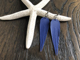 Cornflower Blue Drop Fringe