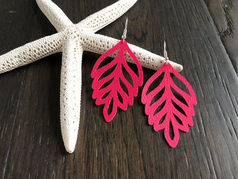 Open Leaves - Pink