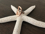 Peace Handmade Adjustable Rose Gold Ring
