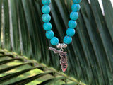Florida Vibes Gemstone Charm Bracelet