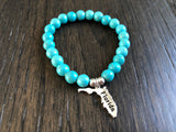 Florida Vibes Gemstone Charm Bracelet