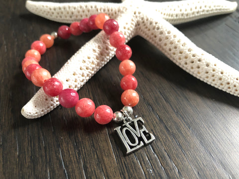 My Love Beaded Bracelet
