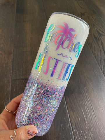 Beaches & Besties Tumbler