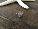 Mandala Boho Silver Ring