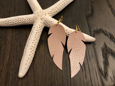 Feathers - Rose Gold