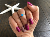 Blue Opal Ring